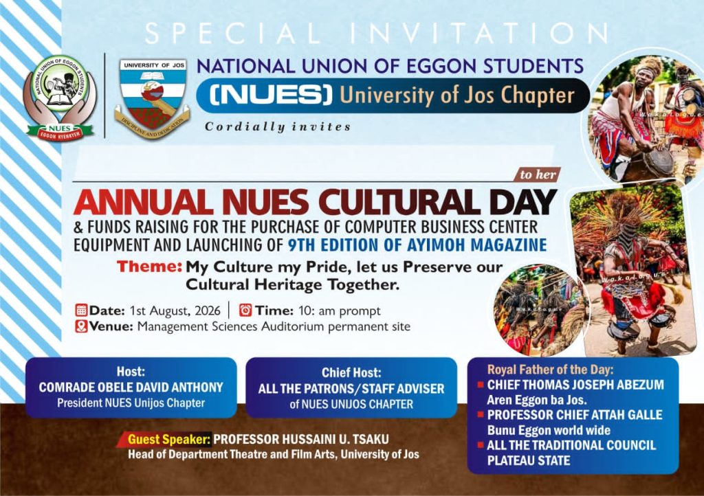 2026 NUES Unijos Cultural Day and Magazine Launch General Invitation